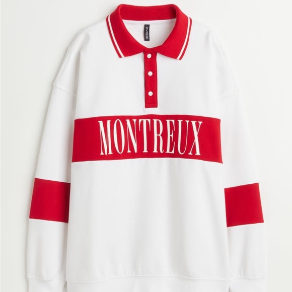 H&M Oversized Rugby Shirt - Picture 3 of 5